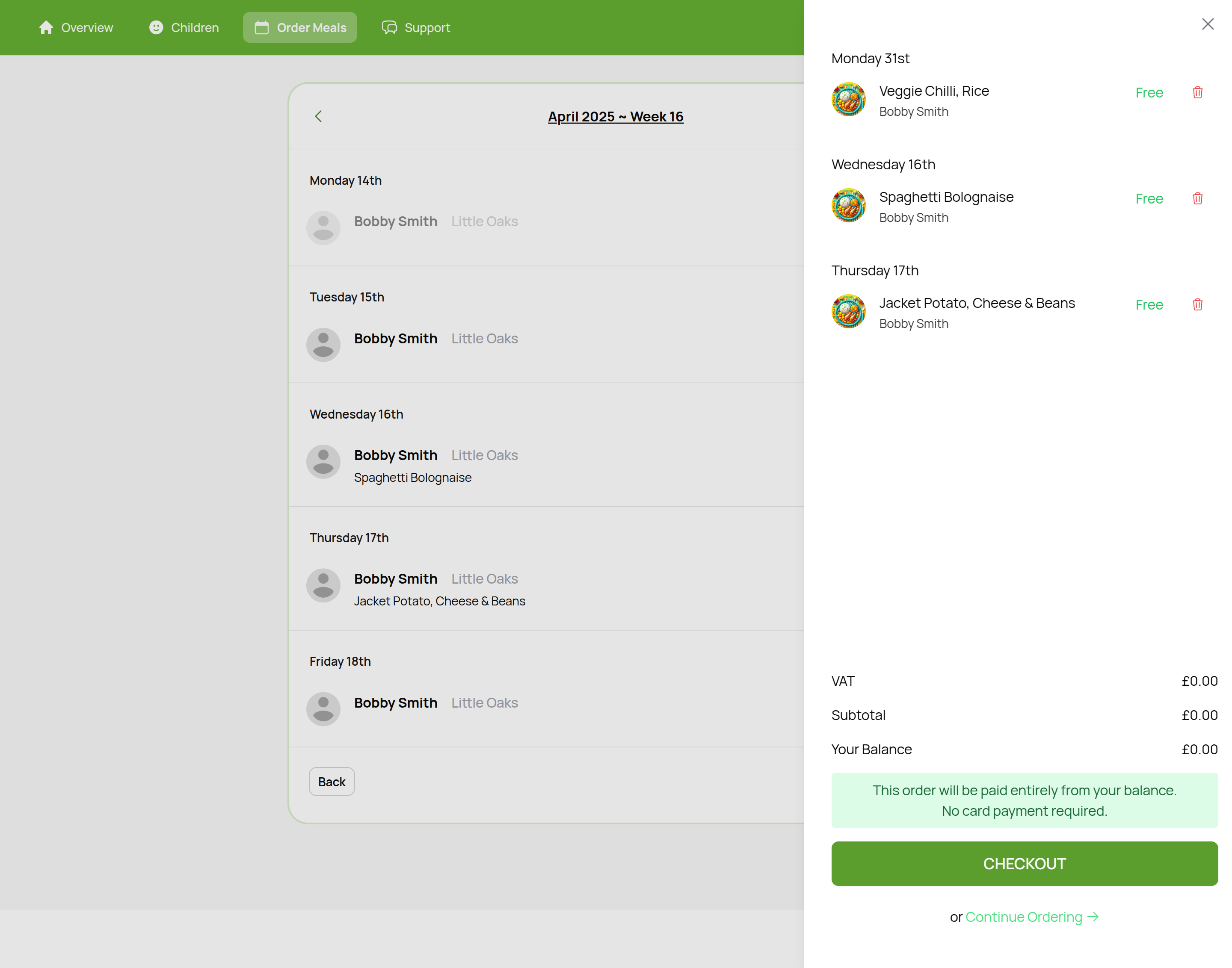 Simple, Affordable Meal Ordering Software For Schools & Caterers