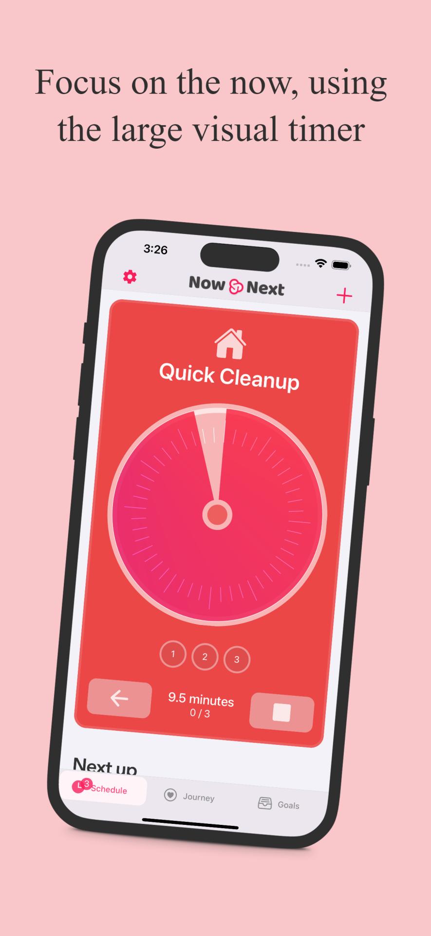 Visual timer application for Apple and Android.